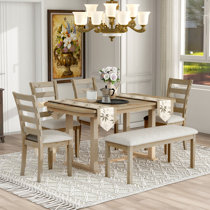 Gracie oaks quattlebaum 7 deals piece dining set